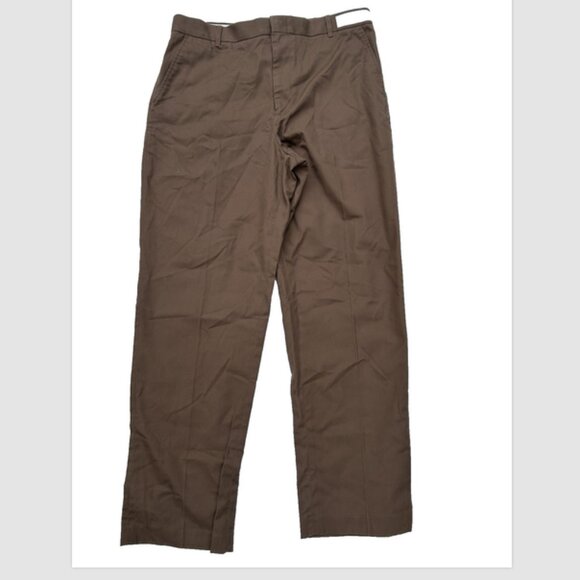Twinhill UPS Mens 36 x 31"  Brown Work Uniform Chino Pants - Picture 1 of 6